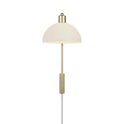 wall luminaire ELLEN 20 E14 IP20, brass dimmable