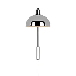 wall luminaire ELLEN 20 E14 IP20, chrome, glossy dimmable