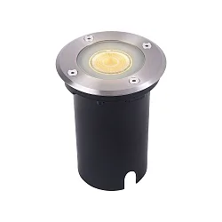 Bodeneinbauleuchte ANDOR ROUND, GU10, IP67, Edelstahl