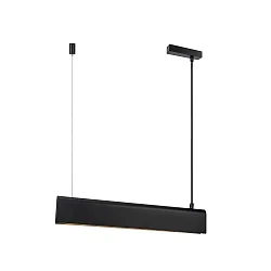 pendant luminaire BEAU 50 S14S IP20, black matt dimmable