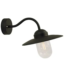 Outdoor Wall luminaire LUXEMBOURG, E27, IP54, black