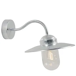 Outdoor Wall luminaire LUXEMBOURG, E27, IP54, galvanized