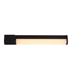 LED Wandleuchte MALAIKA 49, 6W, 3000K, 540lm, IP44, schwarz