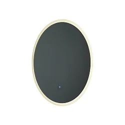 LED Spiegel mit Beleuchtung DOVINA, rund, 20W, 4000K, 800lm, IP44, klar
