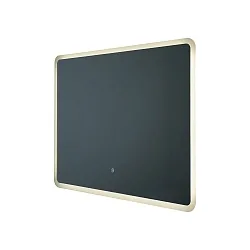 LED Spiegel mit Beleuchtung DOVINA, eckig, 20W, 4000K, 800lm, IP44, klar