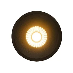 downlight ALBRIC IP20/44, black matt dimmable