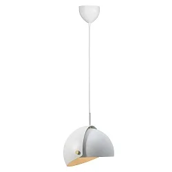 pendant luminaire ALIGN E27 IP20, white matt