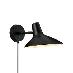 wall luminaire DARCI SHORT swivelling, rotatable E14 IP20, black 