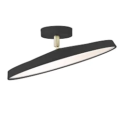 LED Deckenleuchte KAITO 2 PRO 40, 24W, 3000K, 1840lm, IP20, dimmbar, schwarz