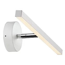 LED Wand-/Spiegelleuchte IP S13 40, 6,2W, 3000K, CRI>80, IP44, weiß