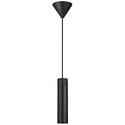 Pendelleuchte TILO, 1-flammig, GU10, IP20, schwarz