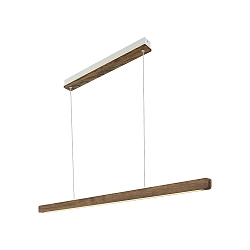 pendant luminaire ILGAS IP20, dark brown dimmable