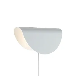 Wandleuchte MODEL, E14, IP20, weiß