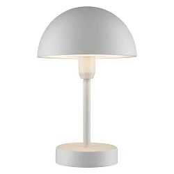 LED-Akku Tischleuchte ELLEN TO-GO, IP44 IK02, 2.8W 3000K 300lm, 3-stufige MoodmakerTM Dimmung, mit IP-Ladestation, weiß