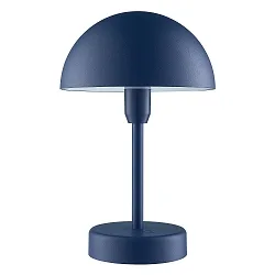 LED-Akku Tischleuchte ELLEN TO-GO, IP44 IK02, 2.8W 3000K 300lm, 3-stufige MoodmakerTM Dimmung, mit IP-Ladestation, blau