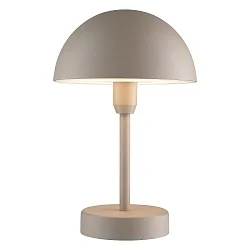 LED-Akku Tischleuchte ELLEN TO-GO, IP44 IK02, 2.8W 3000K 300lm, 3-stufige MoodmakerTM Dimmung, mit IP-Ladestation, beige