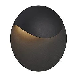LED Outdoor Wandleuchte VALOPIN, 11W, 3000K, 140lm, CRI>80, IP54, schwarz