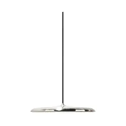 LED Pendelleuchte ARTIST 40, 25W, 3000K, 2300lm, IP20, edelstahl