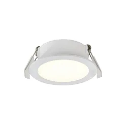 LED Einbaustrahler OLEA, 3er Set, 110°, 4,4W, 2700K, 345lm, IP65/IP20, IK03, weiß