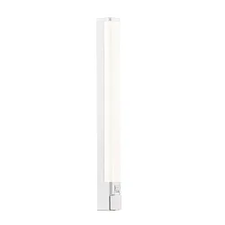 LED Wandleuchte SJAVER Badleuchte, 15W, 3000K|4000K, 1200lm, IP44, dimmbar, weiß