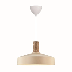 pendant luminaire ELVAS E27 IP20, dusty green dimmable