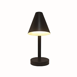 Tischlampe WILMER, E14, IP20, drehbar, schwarz