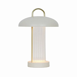 LED Akku-Tischlampe MIRANO PORTABLE, 3W, 3,7V, 3000K, 150lm, IP20, Moodmaker, beige