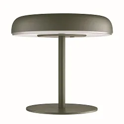 solar table lamp ELMER SOLAR IP44, green dimmable