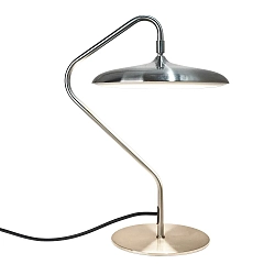 LED Tischlampe ARTIST, 15W, 3000K, 1100lm, IP20, drehbar, edelstahl