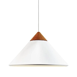 pendant luminaire KINTO E27 IP20, white dimmable