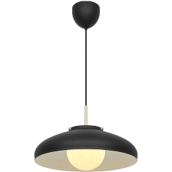 pendant luminaire LATIF E14 IP20, black dimmable