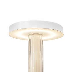 LED Akku-Tischlampe TREZZI PORTABLE, 5W, 3,7V, 3000K, 390lm, IP20, Moodmaker, weiß
