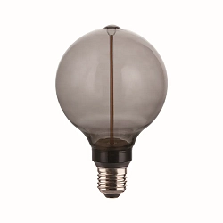 LED Filament-Leuchtmittel DECO G95 DASH, IP20, E27, 4W 1800K 70lm, dimmbar, rauchfarben