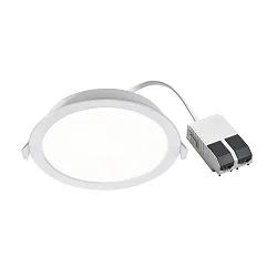 LED Deckeneinbaustrahler MANACOR 18, 120°, 10W, 3000/4000K, 1100lm, IP20/IP44, weiß