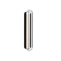 wall luminaire CAVARA IP44, black dimmable