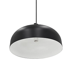 pendant luminaire SANDRO E27 IP20, black dimmable