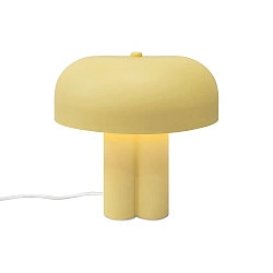 Tischlampe SANDRO, E27, IP20, gelb