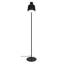 Stehlampe LOUELLA, E27, IP20, schwenk-/drehbar, schwarz