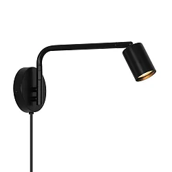 wall luminaire EXPLORE LONG GU10 IP20, black 