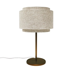 Tischlampe TAKAI, E27, IP20, beige