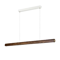 pendant luminaire AKENO IP20, brown dimmable