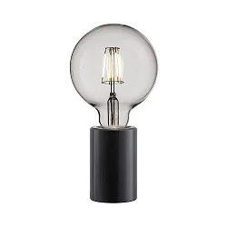 Nordlux Tischleuchte SIV 2, E27, Marmor, schwarz