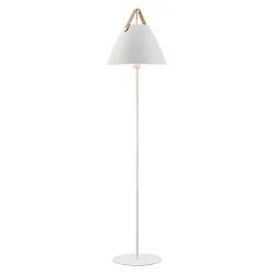 design for the people by Nordlux Table lamp STRAP, height 153.7cm, shade Ø 36cm, E27, white