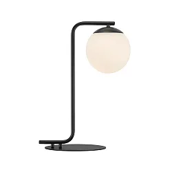 Table lamp GRANT, height 41cm, shade Ø 14.5cm, E14, black