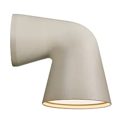 Wandleuchte FRONT SINGLE, GU10, IP44, Sand