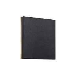 Nordlux LED Außenwandleuchte ARTEGO SQUARE, IP54, H/B/T 15/15/5 cm, 10W 3000K 572lm 120°, parallel verbindbar, schwarz