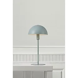 Tischleuchte ELLEN 20, IP20, E14 (exkl.), mit Schnurschalter, Metall, grün / PVC-Kabel weiß