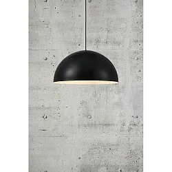 Pendant luminaire ELLEN 40, E27, IP20, black