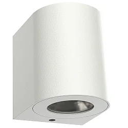 LED Outdoor Wandleuchte CANTO 2, IP44, 12W 3000K 500lm 2x120°, weiß