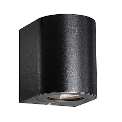 LED Outdoor Wandleuchte CANTO 2 UP/DOWN, 10,6W, 3000K, 500lm, CRI>80, IP44, seaside schwarz